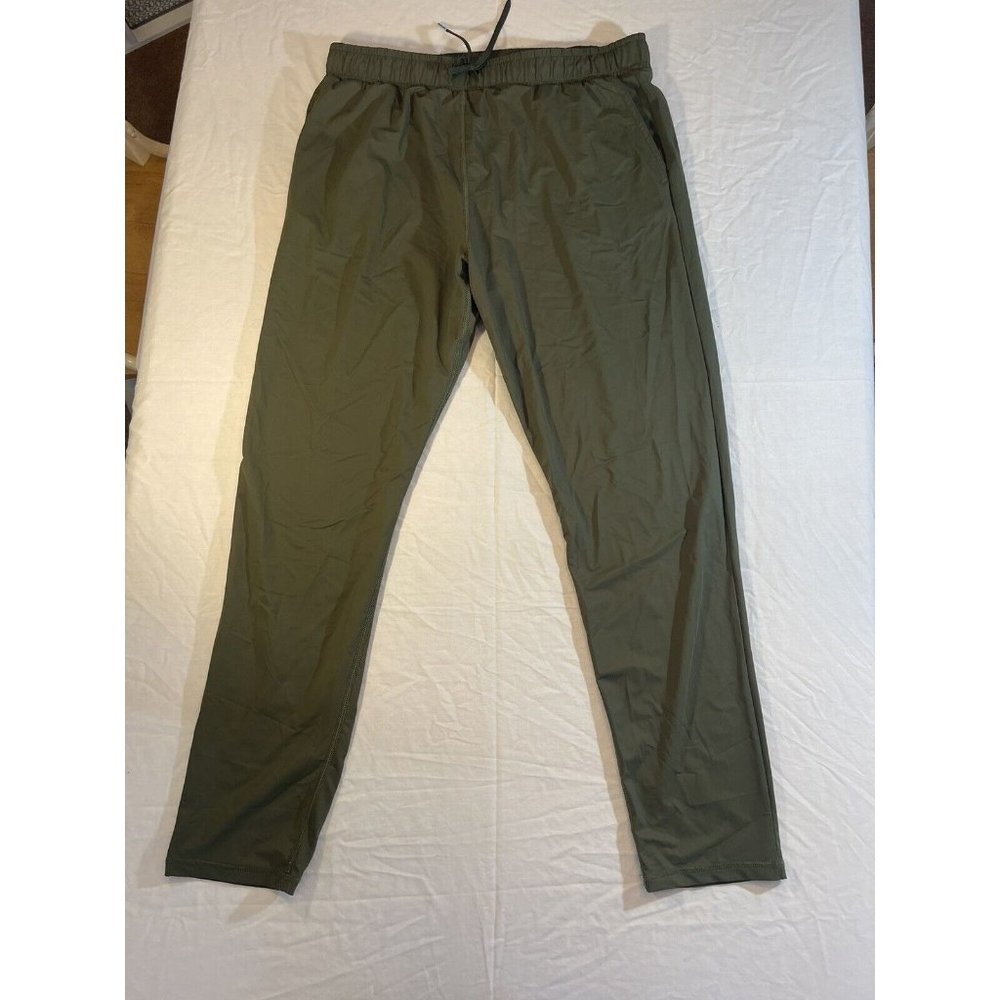 Zyia Active Green Nylon/Spandex Jogger Pants Women's Size Extra Large‎